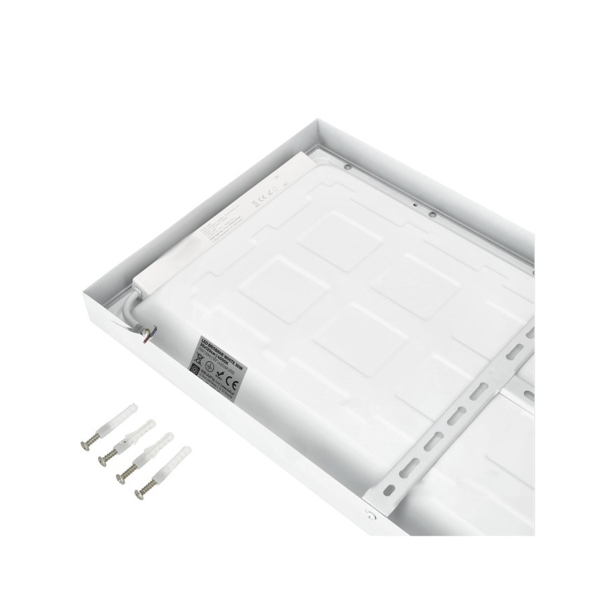 LED Панел за повърхностен монтаж BRISBANE LED/36W/230V 4000K 29,5x119 см бял