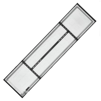 LED Панел за повърхностен монтаж BRISBANE LED/36W/230V 4000K 29,5x119 см черен