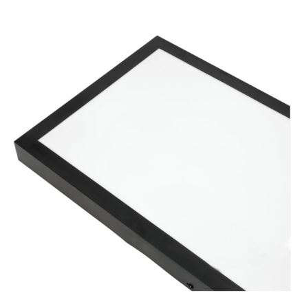 LED Панел за повърхностен монтаж BRISBANE LED/36W/230V 4000K 29,5x119 см черен
