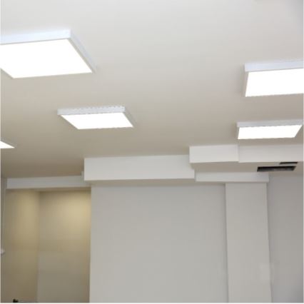 LED Панел за повърхностен монтаж BRISBANE LED/36W/230V 4000K 59,5x59,5 см бял