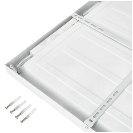 LED Панел за повърхностен монтаж BRISBANE LED/36W/230V 4000K 59,5x59,5 см бял
