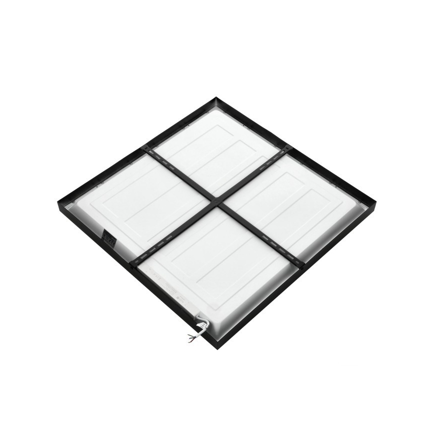 LED Панел за повърхностен монтаж BRISBANE LED/36W/230V 4000K 59,5x59,5 см черен