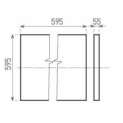 LED Панел за повърхностен монтаж ILLY LED/36W/230V
