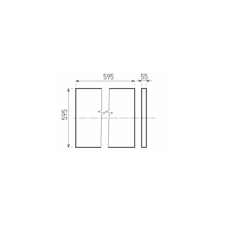 LED Панел за повърхностен монтаж ILLY LED/36W/230V
