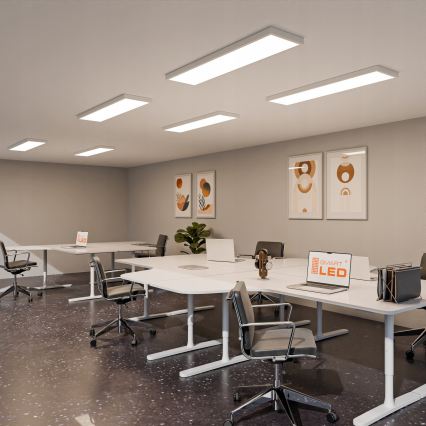 LED панел за повърхностен монтаж LED/60W/230V 30x120 см бял