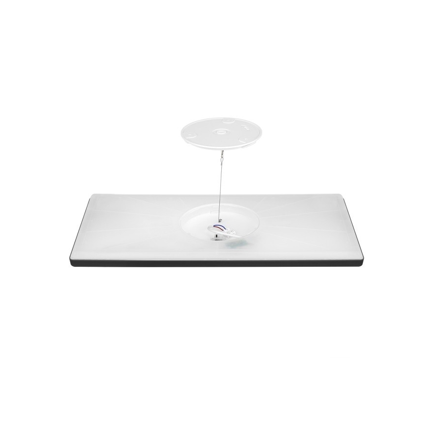 LED Панел за повърхностен монтаж NIVERA LED/32W/230V IP54 3000/4000/6000K 29,5x59,5 см черен