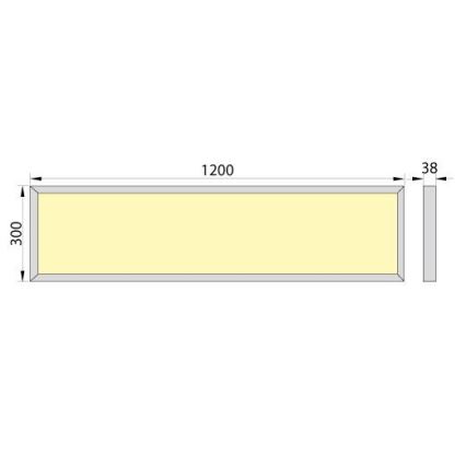 LED Панел за прикрепяне OREGA LED/40W/230V 4000K