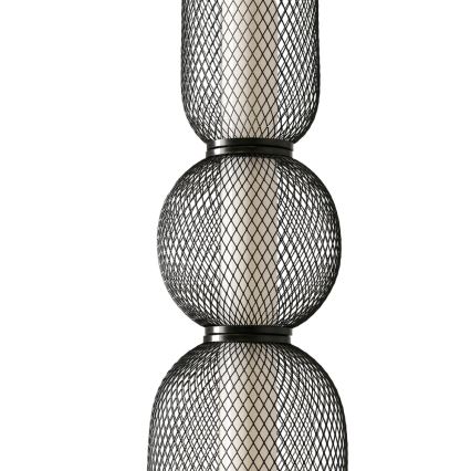 LED пендант на кабел PUMA LED/15W/230V Ø 14 см черен