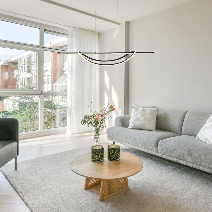 LED Пендел AMBAR LED/35W/230V черен