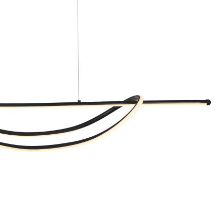 LED Пендел AMBAR LED/35W/230V черен