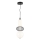 LED Пендел ARAME LED/23W/230V Ø 22 см черен