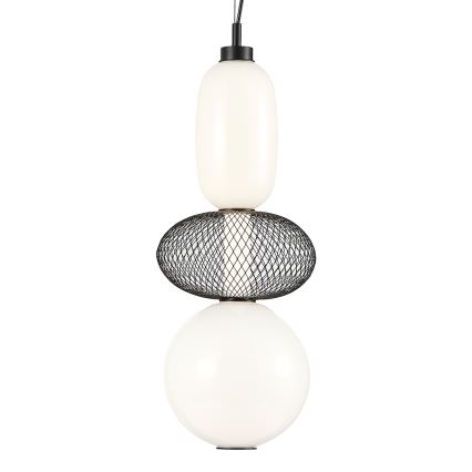 LED Пендел ARAME LED/23W/230V Ø 22 см черен