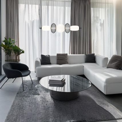 LED Пендел ARAME LED/32W/230V черен