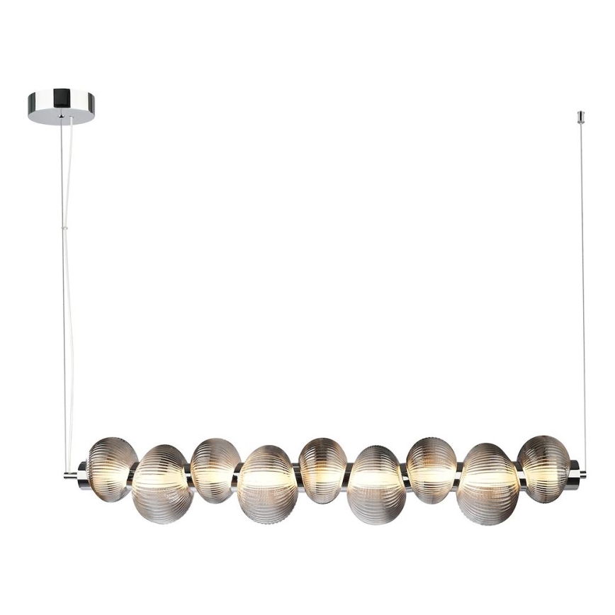 LED Пендел BOLLA LED/32W/230V лъскав хром/опушен