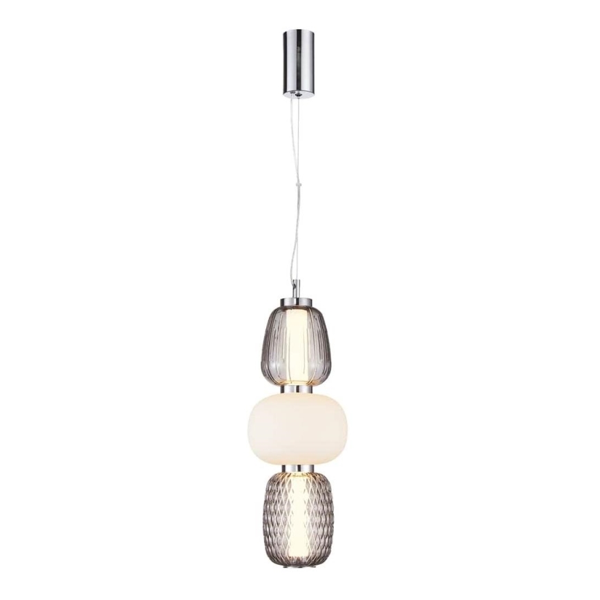 LED Пендел CARO LED/28W/230V лъскав хром