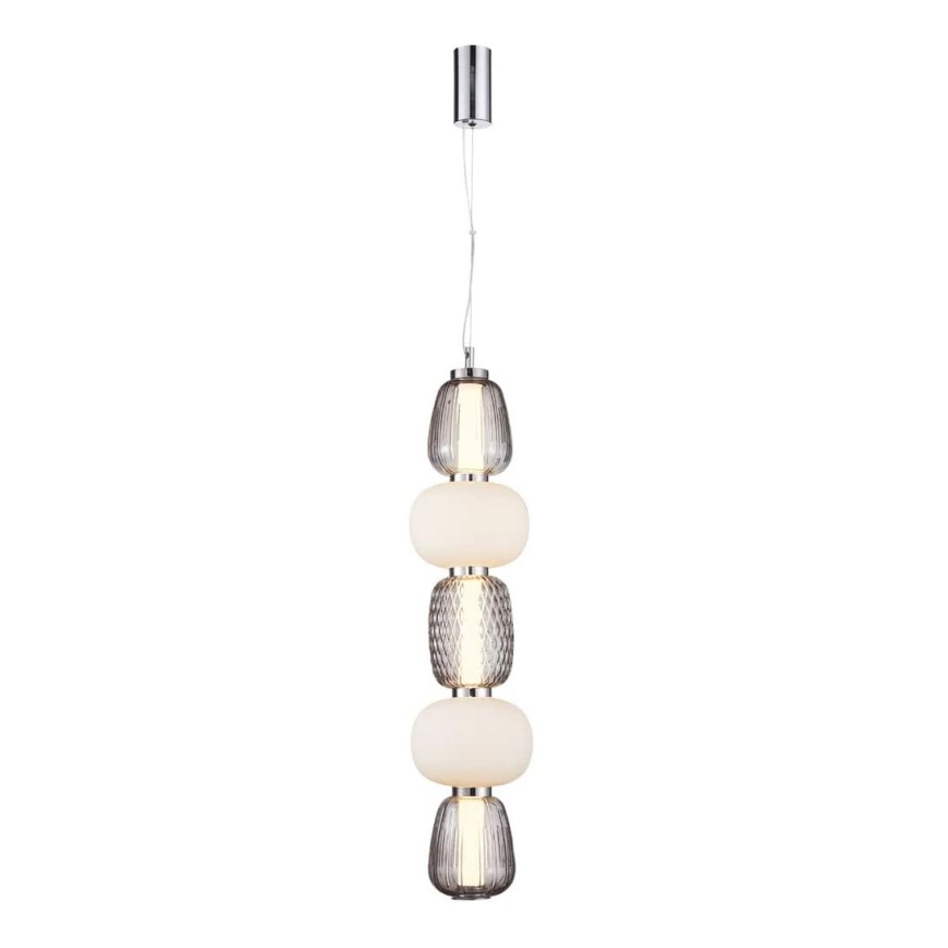 LED Пендел CARO LED/40W/230V лъскав хром
