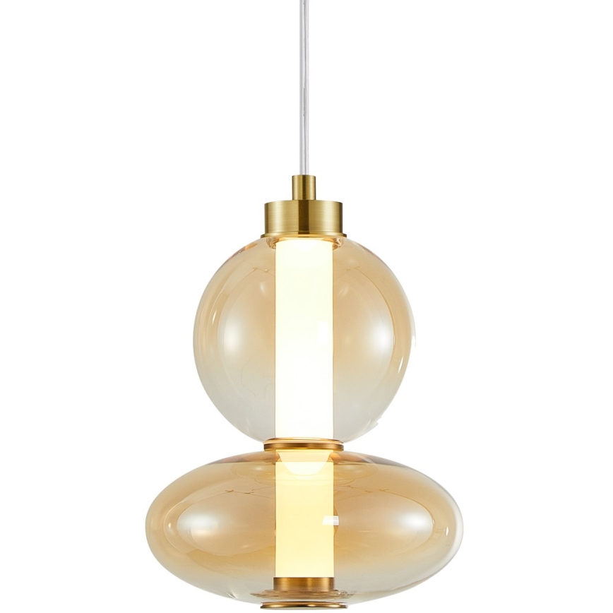 LED Пендел DAPHNE LED/12W/230V златист