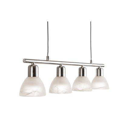 LED Пендел DAYTONA 4xE14/5W/230V 3000K лъскав хром