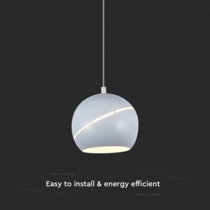 LED Пендел докосване LED/8,5W/230V 3000K бял