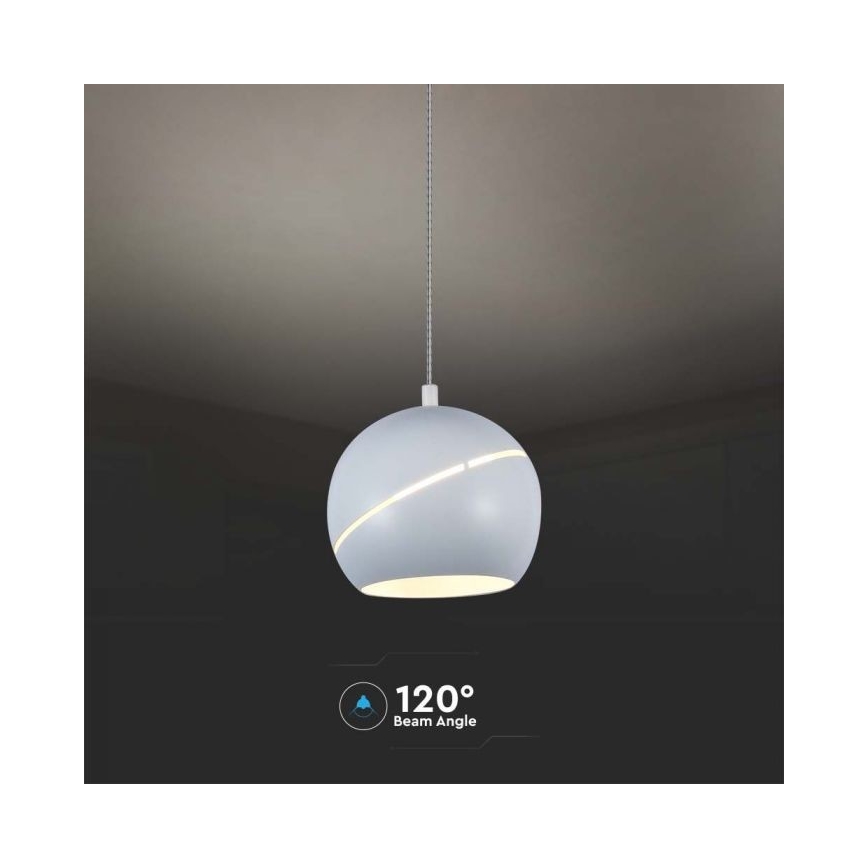 LED Пендел докосване LED/8,5W/230V 3000K бял