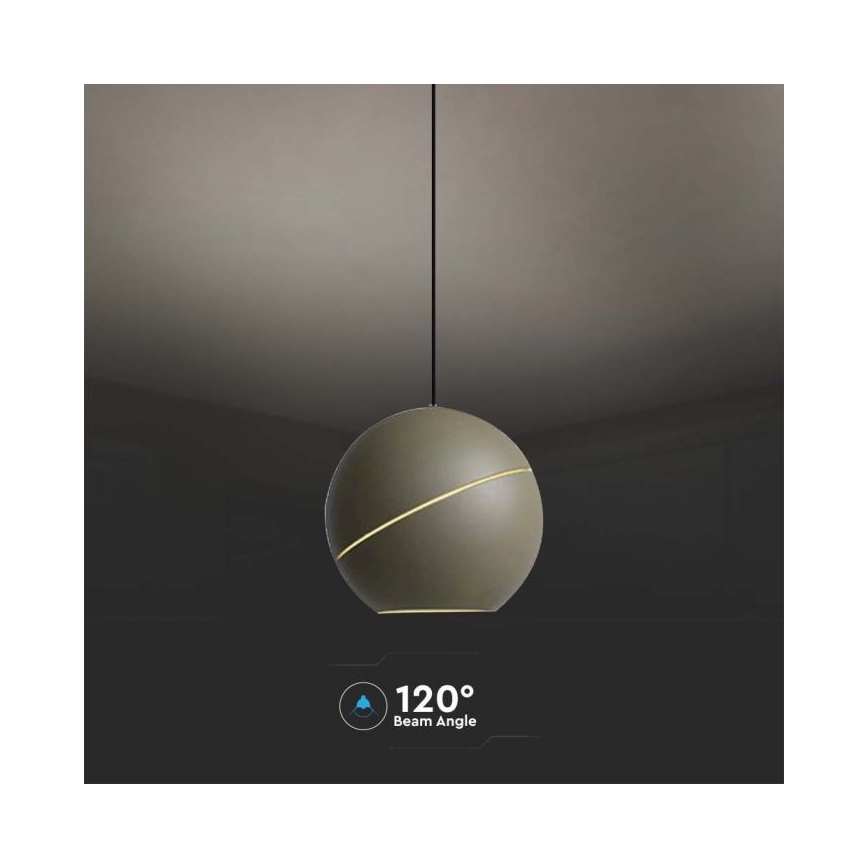 LED Пендел докосване LED/8,5W/230V 3000K сив