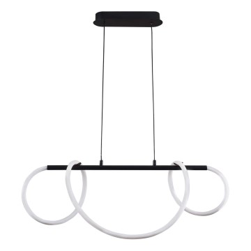 LED Пендел EMMA LED/38W/230V черен