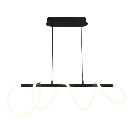 LED Пендел EMMA LED/38W/230V черен