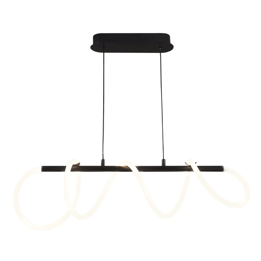 LED Пендел EMMA LED/38W/230V черен