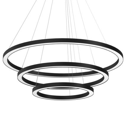 LED Пендел GALAXIA LED/85W/230V черен