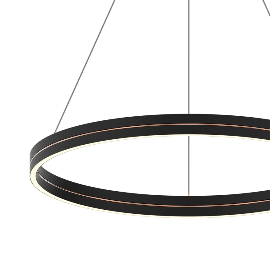 LED Пендел GRAVITY LED/36W/230V черен