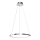 LED Пендел HOOP LED/27W/230V Ø 50 см 4000K лъскав хром