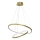 LED Пендел HOOP LED/51W/230V Ø 60 см 4000K златист