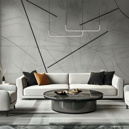 LED Пендел HORIZONT 2xLED/11W/230V черен