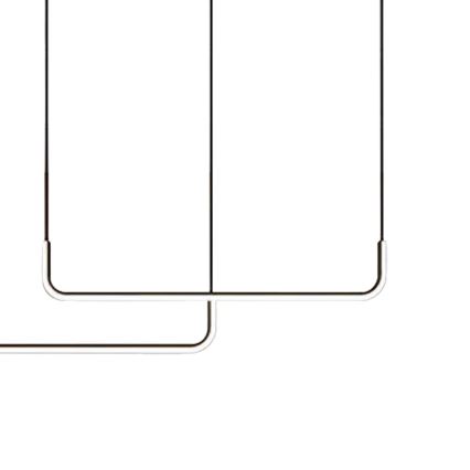 LED Пендел HORIZONT 2xLED/11W/230V черен