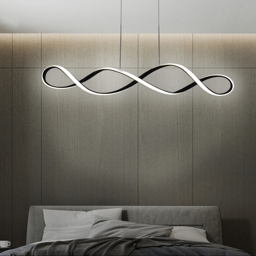 LED Пендел INFINITO LED/34W/230V черен