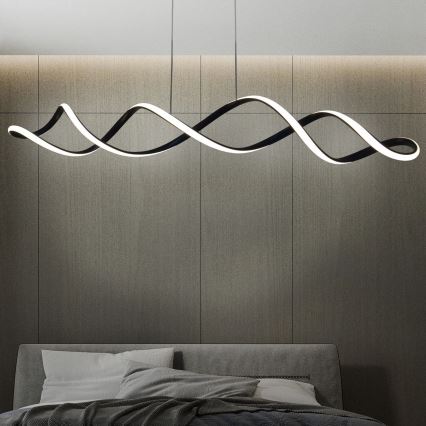 LED Пендел INFINITO LED/43W/230V черен