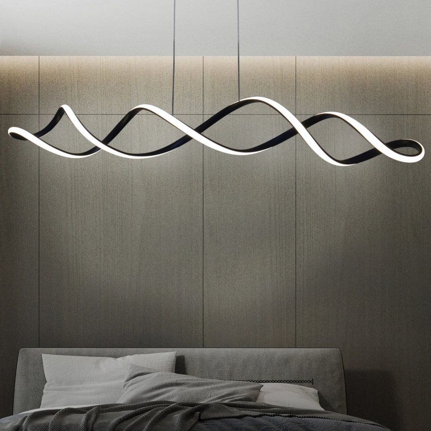LED Пендел INFINITO LED/43W/230V черен