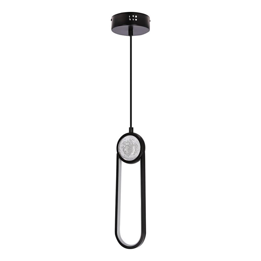LED Пендел LACRIMA LED/15W/230V 3000K черен