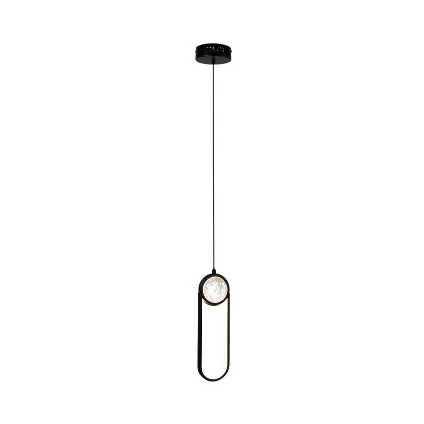 LED Пендел LACRIMA LED/15W/230V 3000K черен