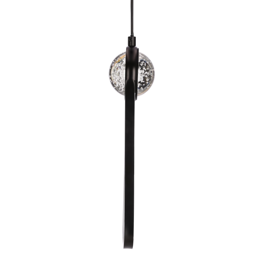 LED Пендел LACRIMA LED/15W/230V 3000K черен