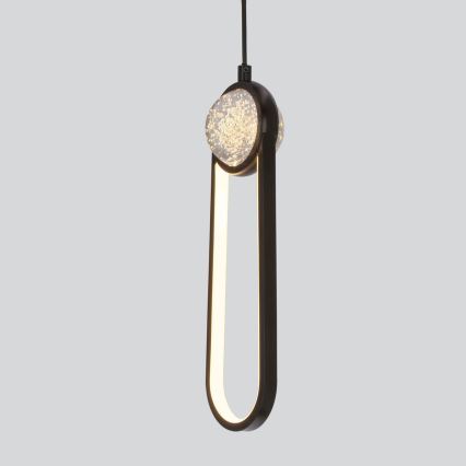 LED Пендел LACRIMA LED/15W/230V 3000K черен