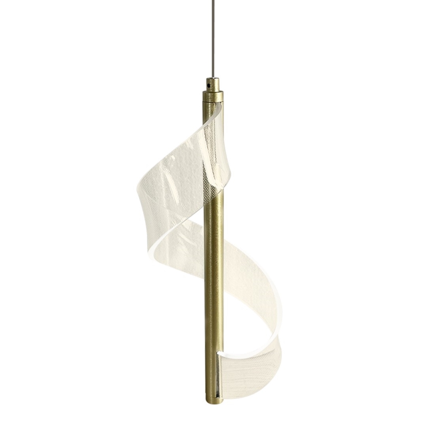 LED Пендел LARGO LED/10W/230V златист