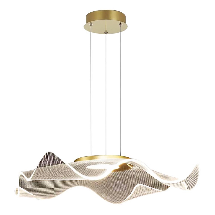 LED Пендел LARGO LED/16W/230V златист