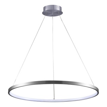 LED Пендел LEA LED/20W/230V 4000K Ø 50 см матов хром