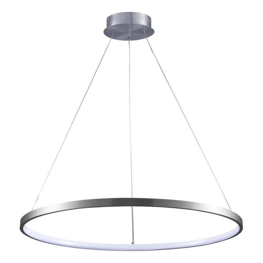 LED Пендел LEA LED/20W/230V 4000K Ø 50 см матов хром