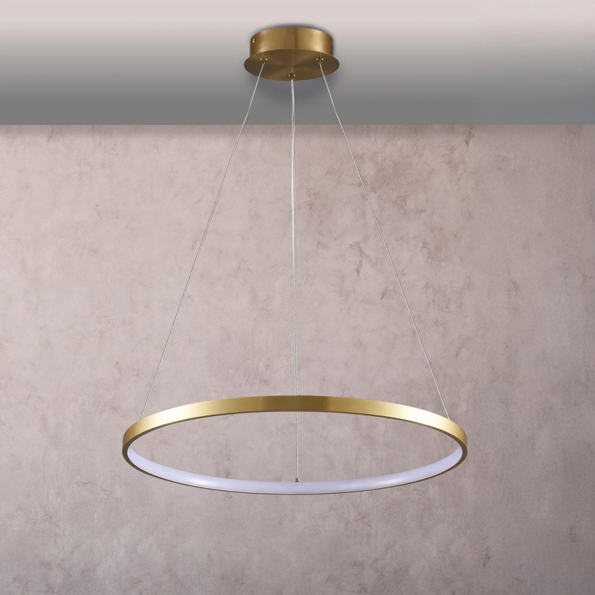 LED Пендел LEA LED/20W/230V 4000K Ø 50 см златист