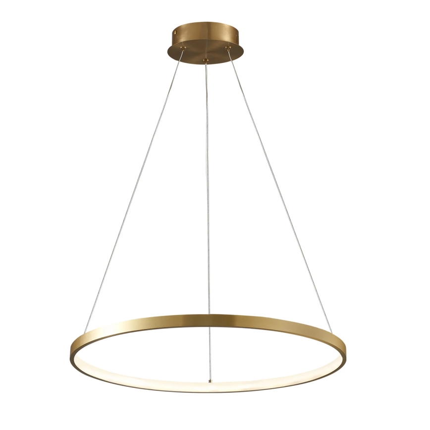 LED Пендел LEA LED/20W/230V 4000K Ø 50 см златист