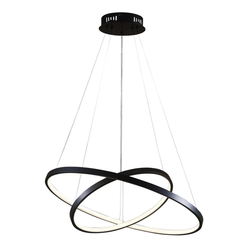 LED Пендел LEA LED/35W/230V 4000K Ø 60 см черен