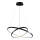 LED Пендел LEA LED/35W/230V 4000K Ø 60 см черен