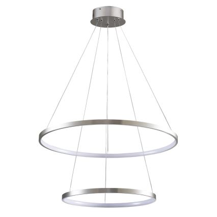 LED Пендел LEA LED/35W/230V 4000K Ø 60 см матов хром